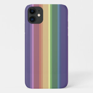 Case-Mate iPhone Case Bandes arc-en-ciel coupées