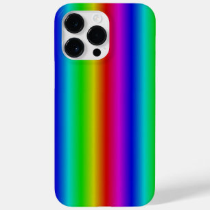 Coque Pour Pour iPhone 14 Pro Max Bandes arc-en-ciel - Motif