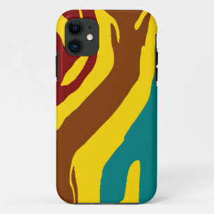 Coques Pour iPhone Bandes colorées de zèbre
