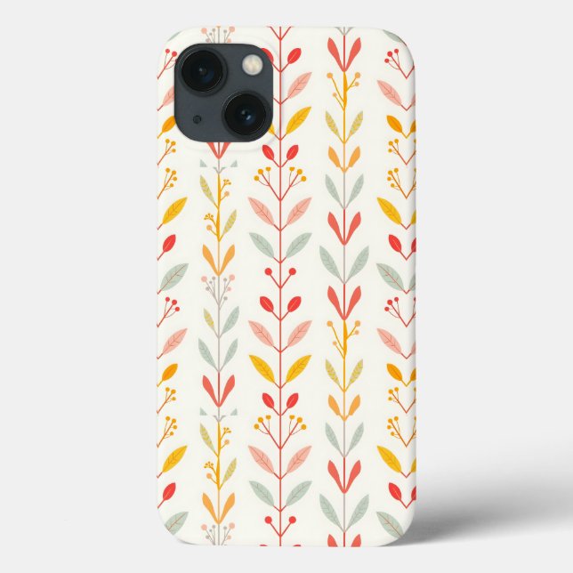 Coques Case-Mate iPhone Bandes d'automne coupées (Verso)