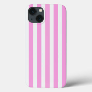 Case-Mate iPhone Case Bandes de bonbons rose et blanc Coque-coque iphone