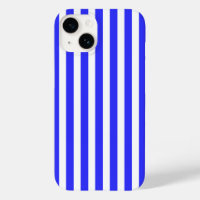 Bandes de bonbons royales bleues et blanches