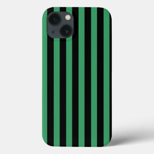 Case-Mate iPhone Case Bandes de bonbons vert et noir Coque-Mate iPhone c