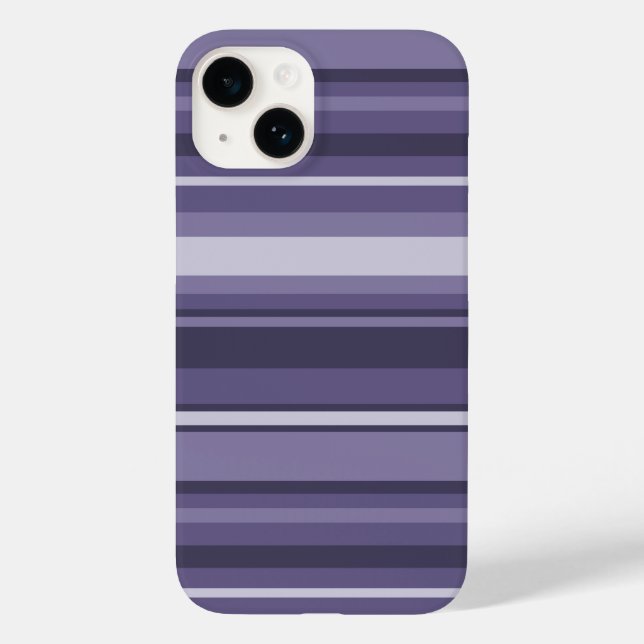 Coques Case-Mate iPhone Bandes de cuir violet (Verso)