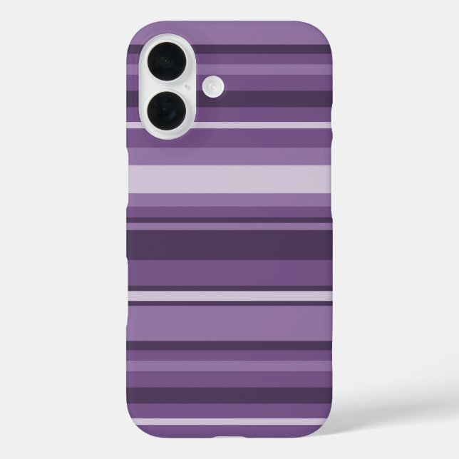 Coques Case-Mate iPhone Bandes de lavande (Verso)
