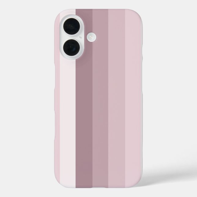 Coques Case-Mate iPhone Bandes d'ombre à quartz rose (Verso)
