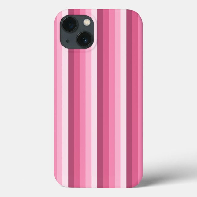Coques Case-Mate iPhone Bandes d'ombre roses Coque-coque iphone de mat (Verso)