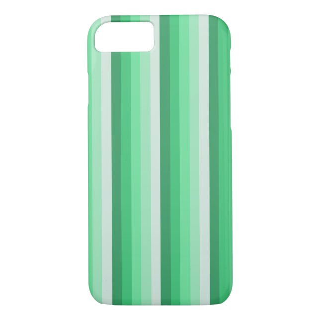 Coques Case-Mate iPhone Bandes d'ombre vertes (Dos)