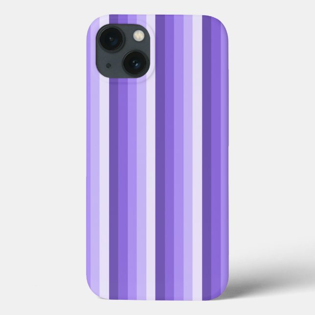 Coques Case-Mate iPhone Bandes d'ombre violette Coque-coque iphone de matt (Verso)