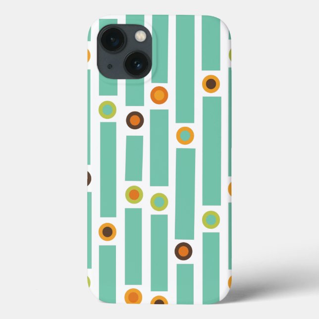 Coques Case-Mate iPhone Bandes et cercles (Verso)