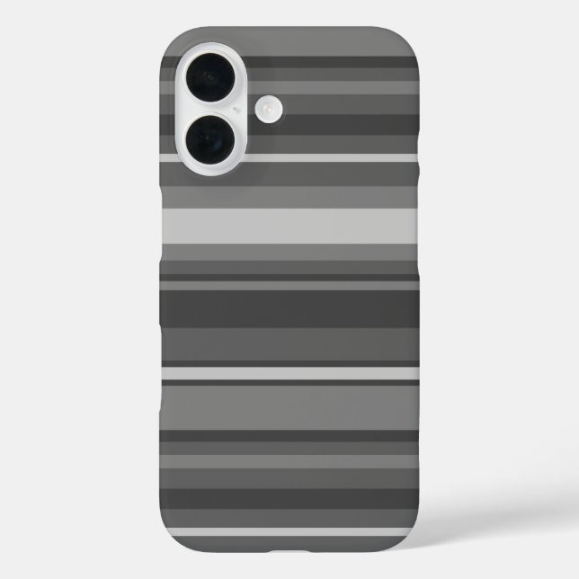 Coques Case-Mate iPhone Bandes grises (Verso)