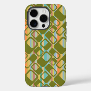 Coque iPhone 16 Pro Bandes MCM