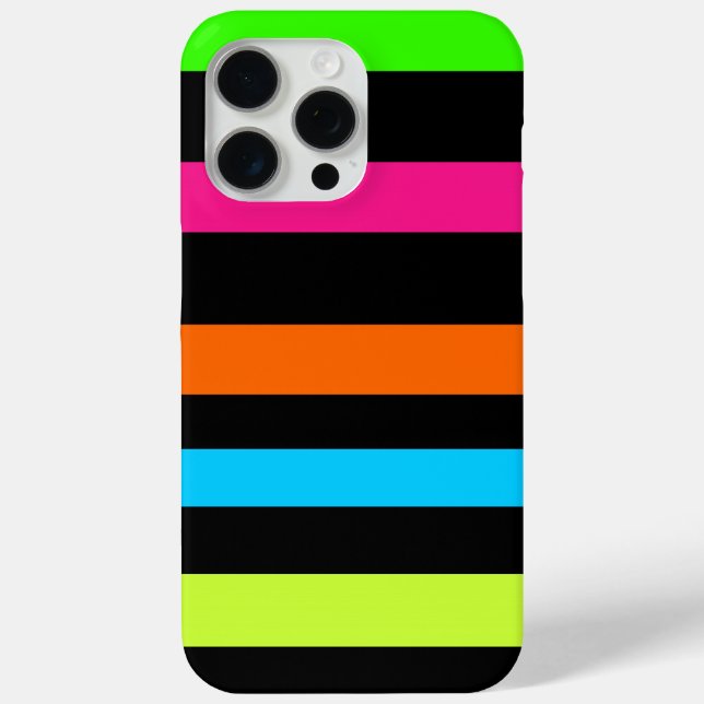 Coques Case-Mate iPhone Bandes néon (Verso)