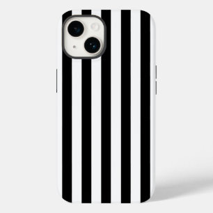 Coque Case-Mate iPhone Bandes Noires Et Blanches