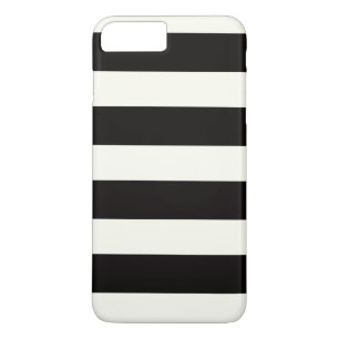 Coque Case-Mate Pour iPhone Bandes noires et blanches