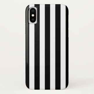 Coque Case-Mate Pour iPhone Bandes noires et blanches