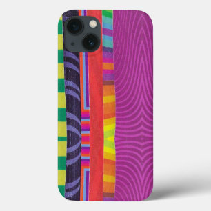 Case-Mate iPhone Case bandes ondulées colorées