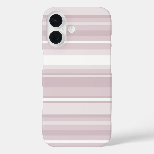 Coques Case-Mate iPhone Bandes roses à quartz rose (Verso)