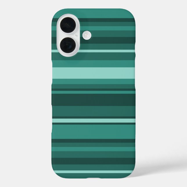 Coques Case-Mate iPhone Bandes turquoises (Verso)