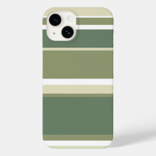Coque Case-Mate iPhone Bandes vert olive