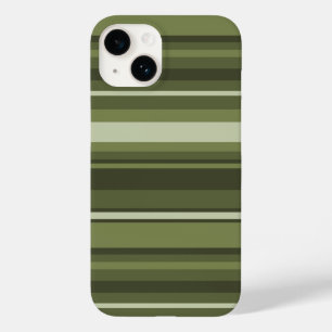 Coque Case-Mate iPhone Bandes vert olive