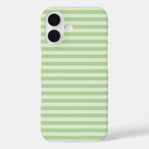 Coque Pour iPhone 16 Bandes vertes
