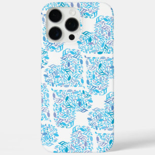 Coque iPhone 16 Pro Max Bandes verticales des notes de musique