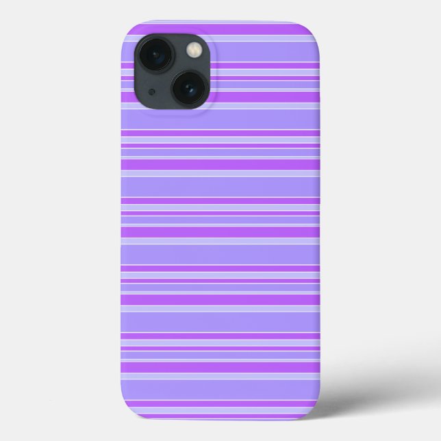 Coques Case-Mate iPhone Bandes violettes Coque-coque iphone (Verso)