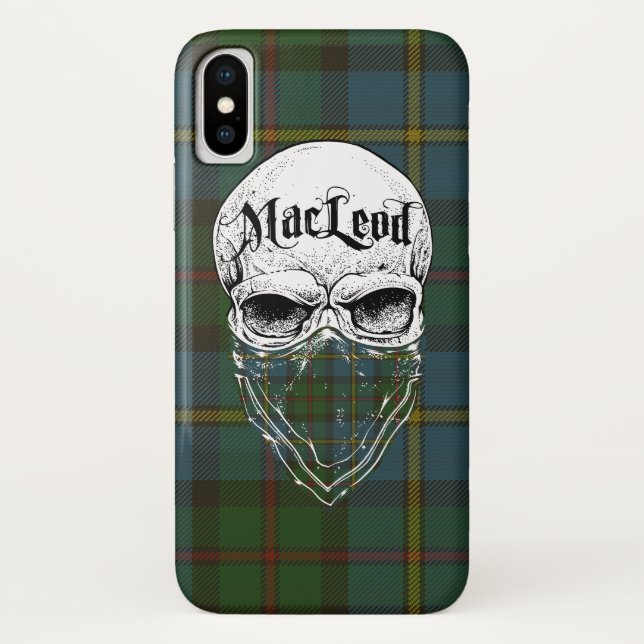 Coques Case-Mate iPhone Bandit de tartan de MacLeod (Dos)