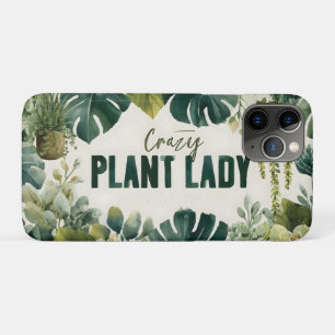 Case-Mate iPhone Case Bannière de dame Plante folle avec aquarelle