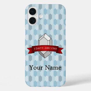 Coque Pour iPhone 16 Plus Bannière I Date Zircons