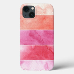 Etui iPhone 13 bannières aquarelle arrière - plan pour votre conc
