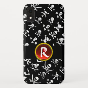 ETUI iPhone Case-Mate BANNIERES DE PIRATE NOIR CRÂNE, OS CROISÉS, ÉPÉES