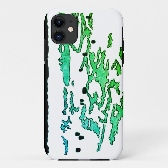 Coques Case-Mate iPhone Banque verte d'alimentation en glace (Dos)
