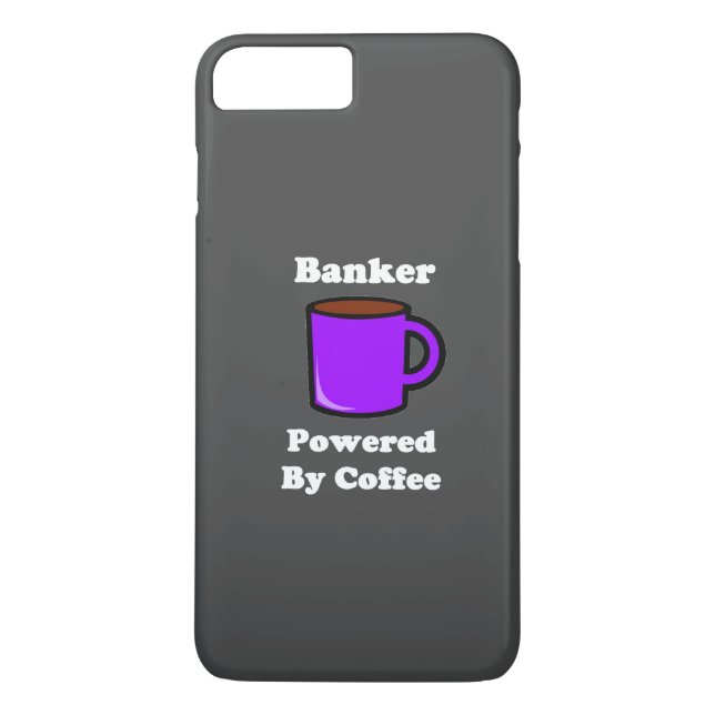 Coques Case-Mate iPhone "Banquier" propulsé par le café (Dos)