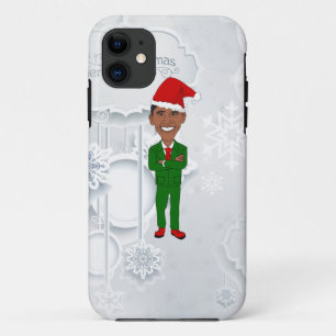 Case-Mate iPhone Case barack obama père Noël