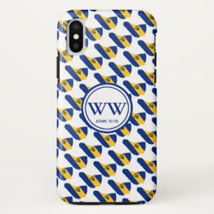 Case-Mate iPhone Case BARBADOS élégant Monogramme Abondant Vie John 10:1