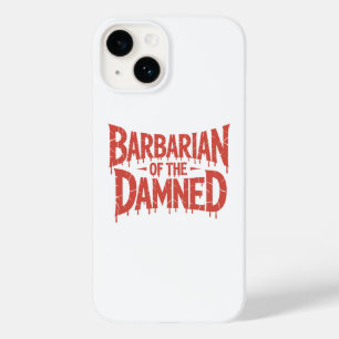 Coque Case-Mate iPhone Barbarde de l'horreur gothique Damné