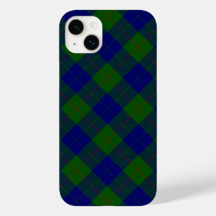 Coque Case-Mate iPhone Barclay tartan bleu vert plaid