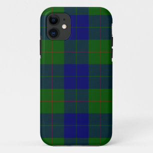 Coque Case-Mate Pour iPhone Barclay tartan bleu vert plaid