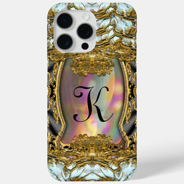 Coques Case-Mate iPhone Barnetcue Dubois II Protective Baroque Monogramme (Verso)