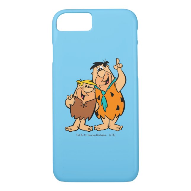 Coques Case-Mate iPhone Barney Rubble et Fred Flintstone (Dos)