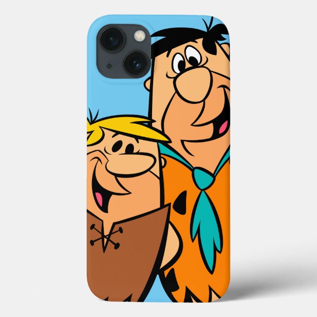 Coques Case-Mate iPhone Barney Rubble et Fred Flintstone (Verso)