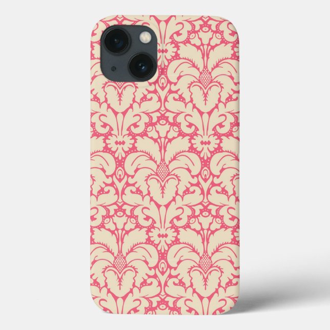 Coques Case-Mate iPhone Baroque style damask background 2 (Verso)