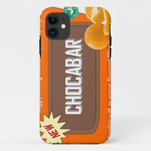 Coque Case-Mate iPhone Barre de chocolat (orange)