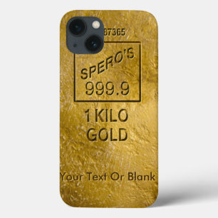 Etui iPhone Case-Mate Barre d'or