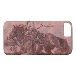 Case-Mate iPhone Case Barrel Racer II (géométrique marron)