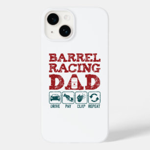 Coque Case-Mate iPhone Barrel Racing Papa Drive Paie Clap Répéter