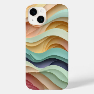 Coque Case-Mate iPhone Barres ondulées couleur bonbon