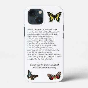 Case-Mate iPhone Case Barrett Browning - Sonnets du Portugais 43